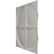 Ekena Millwork 19 5/8in. W x 19 5/8in. H Franklin EnduraWall Decorative 3D Wall Panel Covers 2.67 Sq. Ft. WP20X20FRCCH - alternate 2